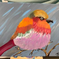 Little Bird &mdash; Acrylic on canvas